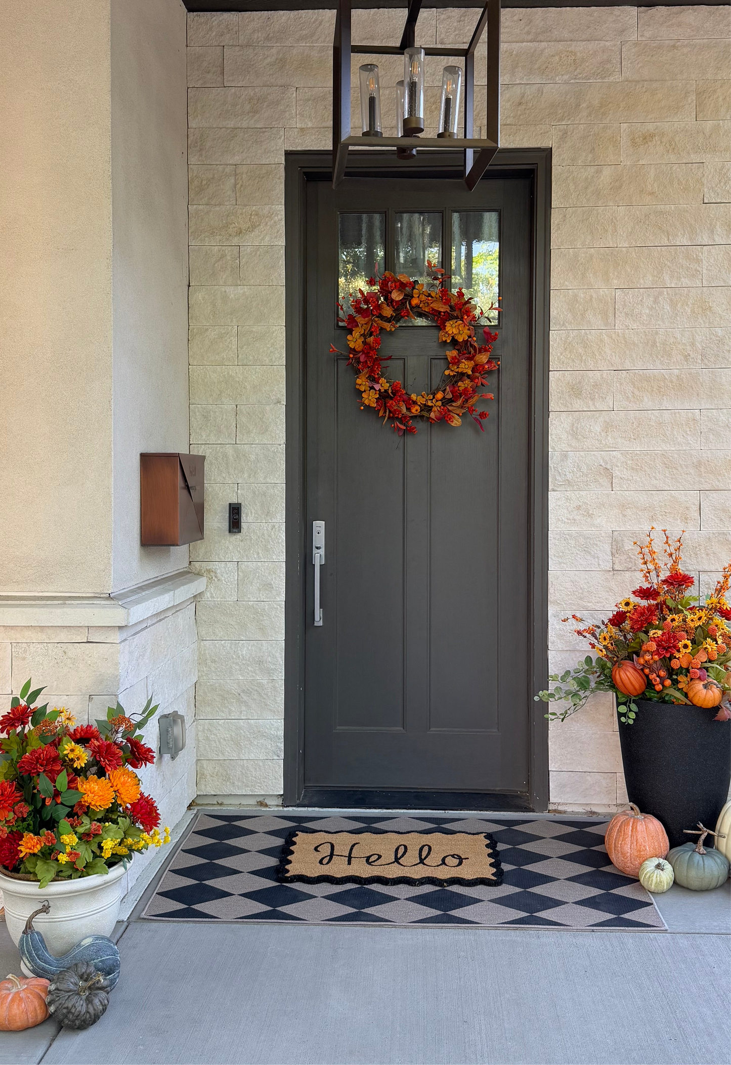 Eye Catching Fall Wreath