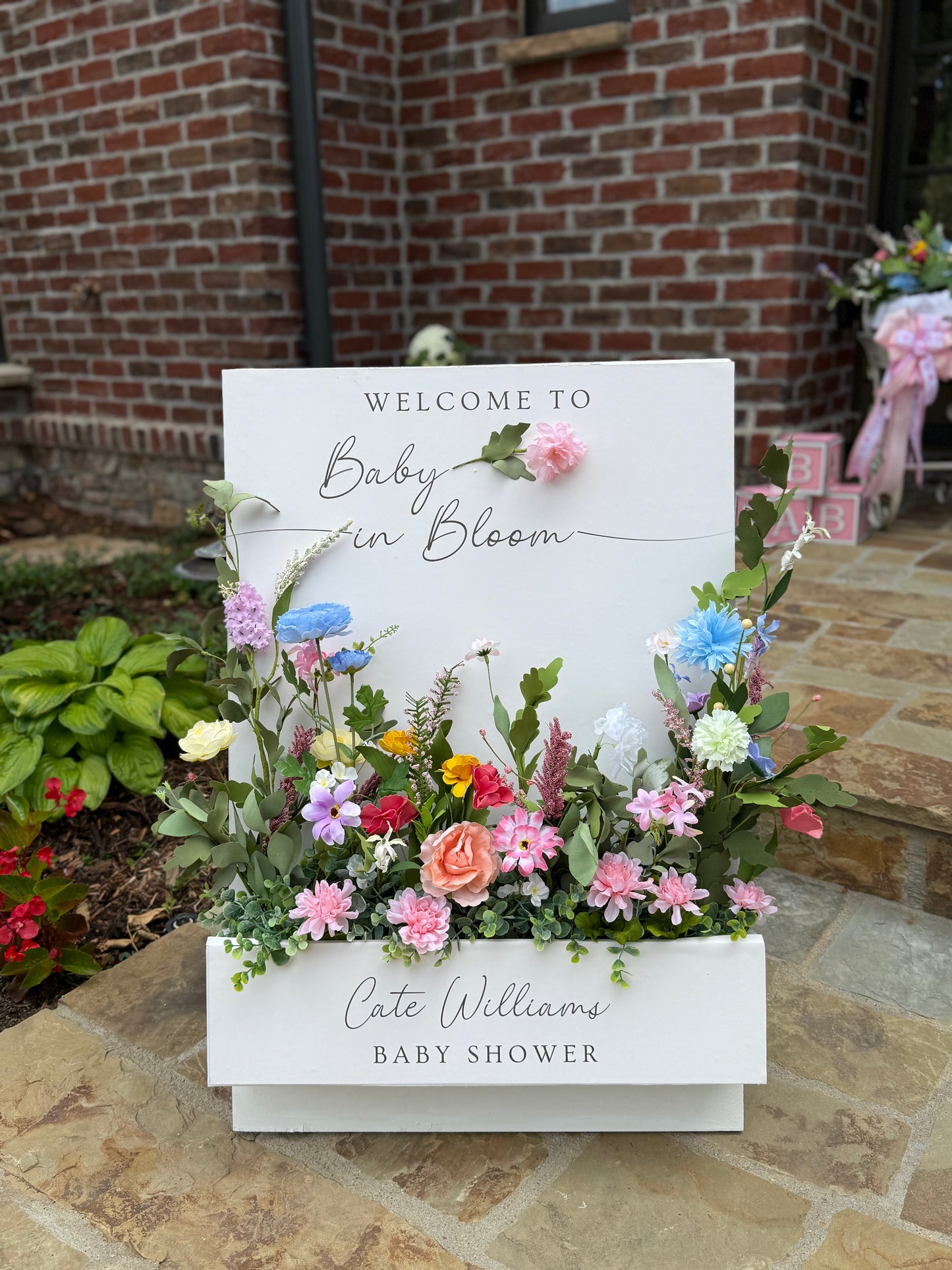 Baby Shower Porch Decorating Service