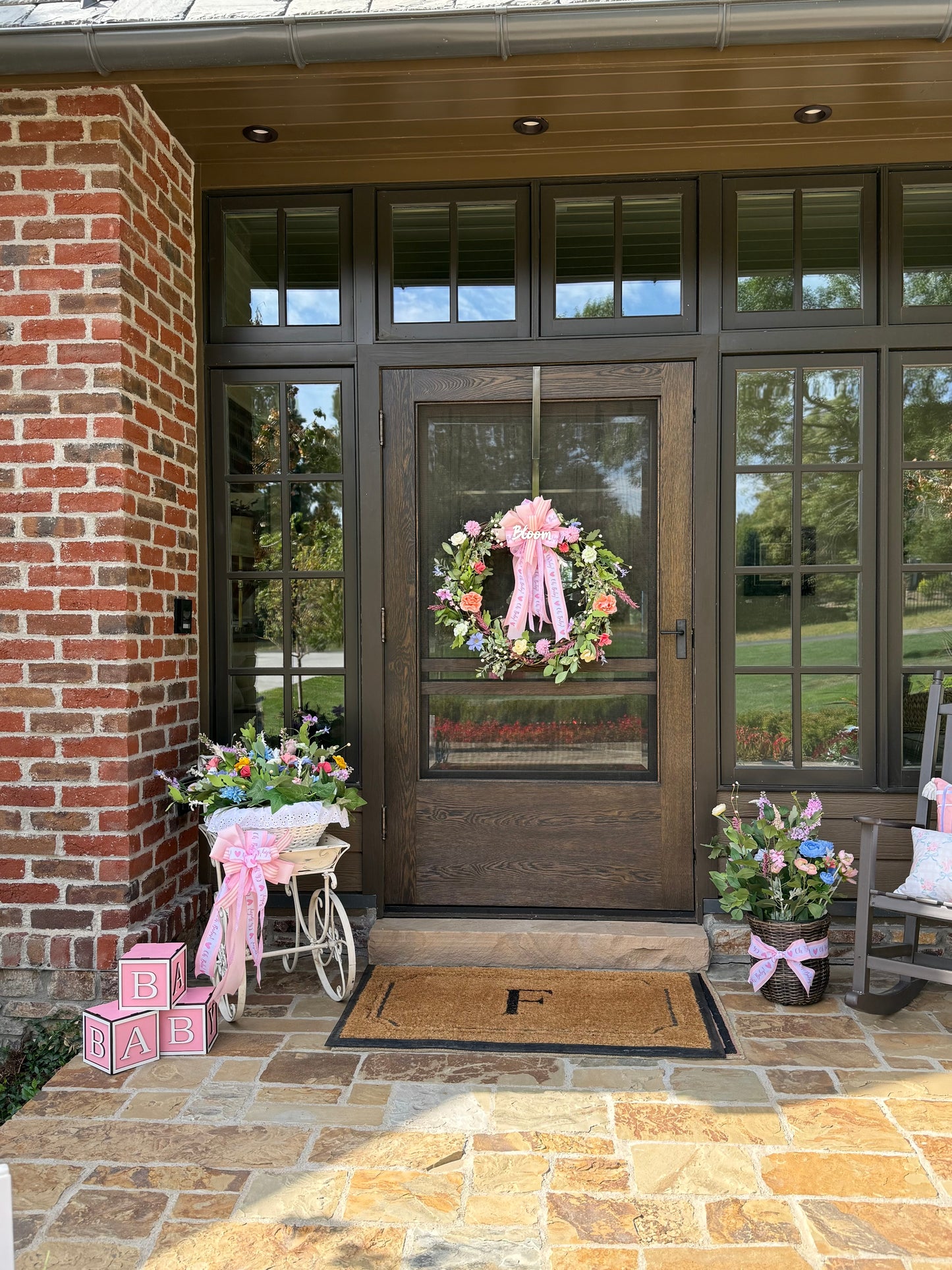 Baby Shower Porch Decorating Service