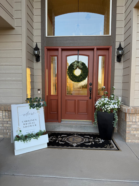 Bridal Shower Porch Decorating Service